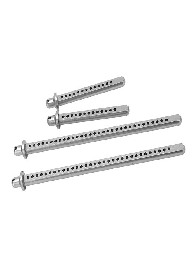 Astibym 4Pcs RC Car Shell Column, Aluminum Alloy Body Post Mounts RC Car Shell Column Front Rear Extended Body Post Mount for Axial SCX10 90046 1/10 - Image 5